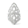 Costume CZ Bijoux Sterling Silver Kr3047